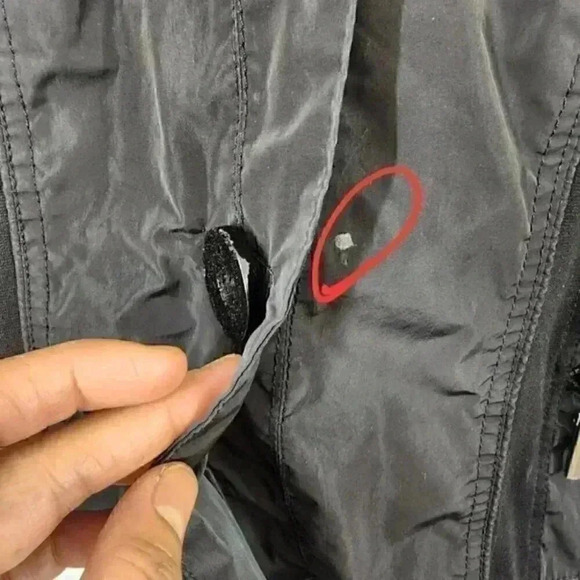 Chico's Nylon Poly Button Front Women's Light Jacket XL/3 - Picture 7 of 9